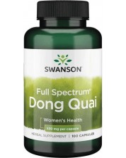 Full Spectrum Dong Quai, 530 mg, 100 капсули, Swanson -1