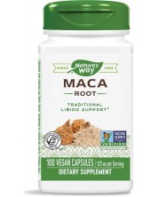 Maca root, 525 mg, 100 капсули, Nature’s Way -1