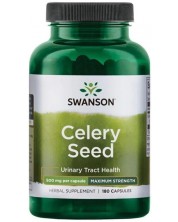 Celery Seed, 500 mg, 180 капсули, Swanson -1