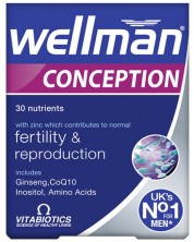Wellman Conception, 30 таблетки, Vitabiotics -1