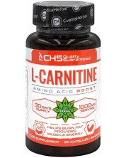 L-Carnitine, 500 mg, 60 капсули, Cvetita Herbal -1