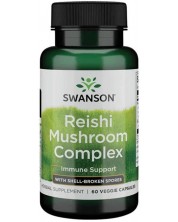 Reishi Mushroom Complex, 60 капсули, Swanson