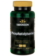 Phosphatidylserine, 100 mg, 90 капсули, Swanson -1