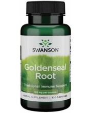 Goldenseal Root, 125 mg, 100 капсули, Swanson