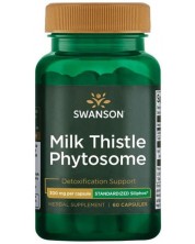 Milk Thistle Phytosome, 300 mg, 60 капсули, Swanson -1