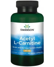 Acetyl L-Carnitine, 500 mg, 100 капсули, Swanson -1