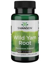 Wild Yam Root, 100 капсули, Swanson -1