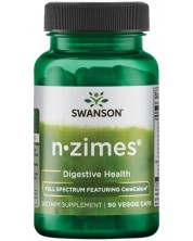 N-Zimes, 90 растителни капсули, Swanson -1