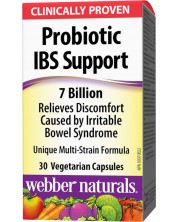 Probiotic IBS Support, 30 капсули, Webber Naturals -1