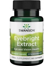 Eyebright Extract, 400 mg, 60 капсули, Swanson