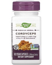 Cordyceps, 500 mg, 60 капсули, Nature’s Way -1
