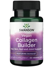 Vegan Collagen Builder, 60 растителни капсули, Swanson -1