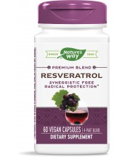 Resveratrol, 325 mg, 60 капсули, Nature's Way -1