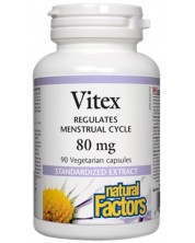 Vitex, 80 mg, 90 капсули, Natural Factors -1