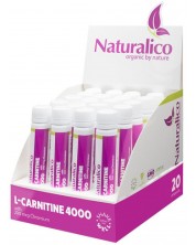 L-Carnitine 4000, 20 шота, Naturalico -1