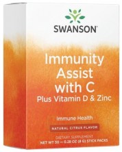 Immunity Assist with C, 30 пакетчета, Swanson -1