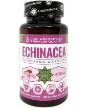 Echinacea, 400 mg, 60 капсули, Cvetita Herbal -1