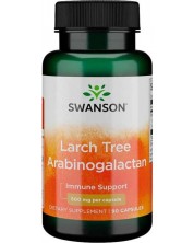 Larch Tree Arabinogalactan, 500 mg, 90 капсули, Swanson