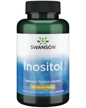 Inositol, 650 mg, 100 капсули, Swanson