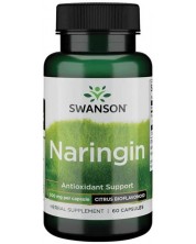 Naringin, 500 mg, 60 капсули, Swanson -1