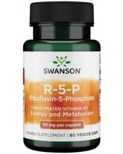 R-5-P Riboflavin-5-Phosphate, 50 mg, 60 капсули, Swanson -1