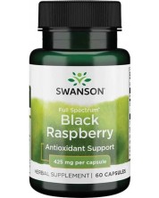 Full Spectrum Black Raspberry, 425 mg, 60 капсули, Swanson -1
