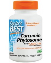 Curcumin Phytosome, 500 mg, 60 капсули, Doctor's Best -1
