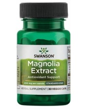 Magnolia Extract, 200 mg, 30 капсули, Swanson -1
