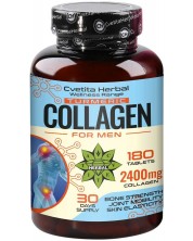 Collagen for men, 180 таблетки, Cvetita Herbal -1