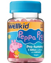 Wellkid Peppa Pig Pro-tummy, 30 желирани таблетки, Vitabiotics -1
