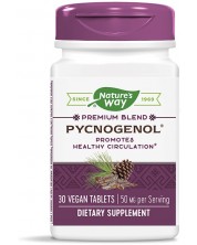 Pycnogenol, 50 mg, 30 таблетки, Nature's Way -1