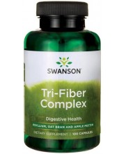 Tri-Fiber Complex, 100 капсули, Swanson -1