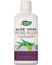 Aloe Vera, горски плодове, 1 l, Nature's Way -1