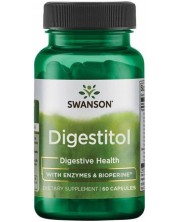 Digestitol, 60 капсули, Swanson