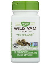 Wild Yam Root, 425 mg, 100 капсули, Nature’s Way -1