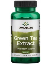 Green Tea Extract, 500 mg, 60 капсули, Swanson
