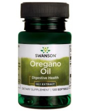 Oregano Oil, 150 mg, 120 меки капсули, Swanson