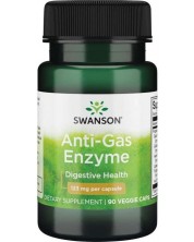 Anti-Gas Enzyme, 123 mg, 90 капсули, Swanson -1