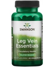 Leg Vein Essentials, 60 растителни капсули, Swanson