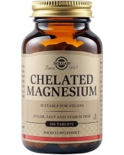 Chelated Magnesium, 100 mg, 100 таблетки, Solgar -1
