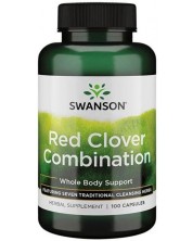 Red Clover Combination, 100 капсули, Swanson -1