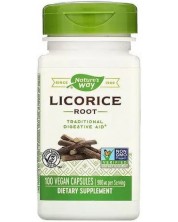 Licorice Root, 450 mg, 100 капсули, Nature’s Way