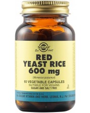 Red Yeast Rice, 600 mg, 60 капсули, Solgar -1
