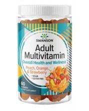 Adult Multivitamin, 60 дъвчащи таблетки, Swanson -1