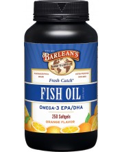 Fresh Catch Fish Oil, 250 меки капсули, Barlean's