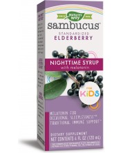 Sambucus NightTime Syrup for Kids, 120 ml, Nature's Way