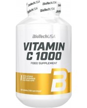 Vitamin C, 1000 mg, 100 таблетки, BioTech USA -1