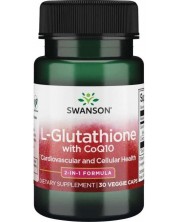 L-Glutathione with CoQ10, 30 капсули, Swanson -1