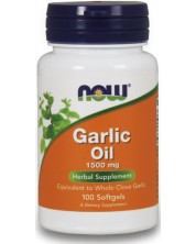 Garlic Oil, 1500 mg, 100 капсули, Now