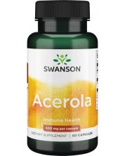 Acerola, 500 mg, 60 капсули, Swanson